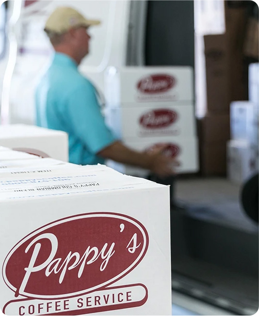 Pappy's Coffee delivery