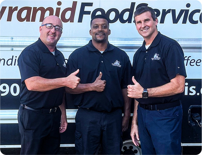 Pyramid FoodService team