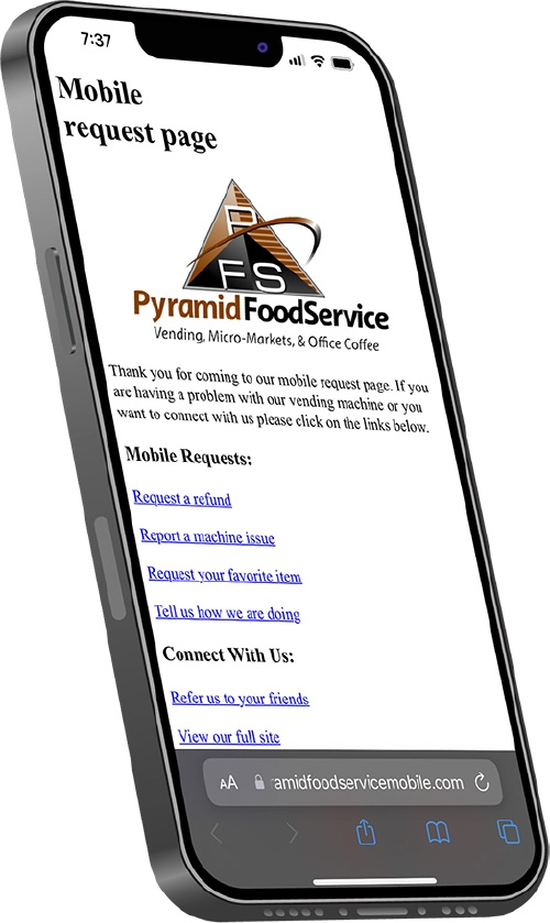Pyramid FoodService app