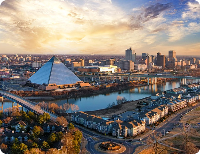 Memphis skyline