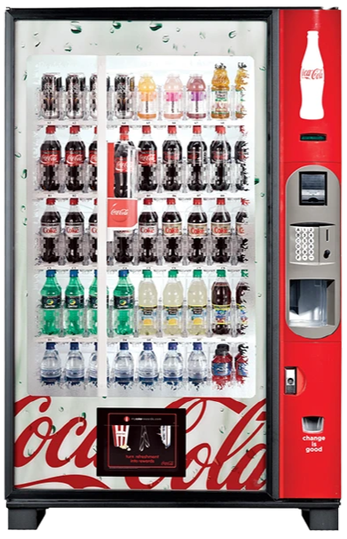Beverage vending machine