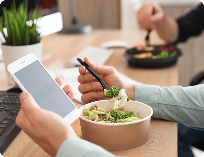 Fresh food and healthy vending options